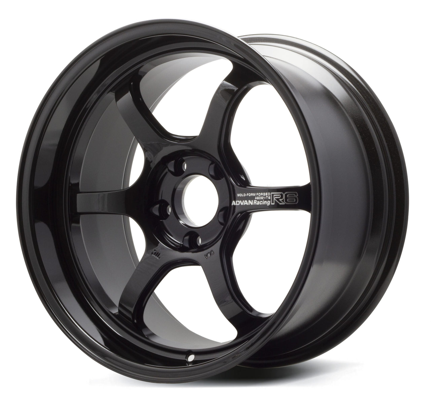 ADVAN R6 18x9.5 +44 / 5x100 - RACING TITANIUM BLACK | 86 / BRZ / FR-S / GR86