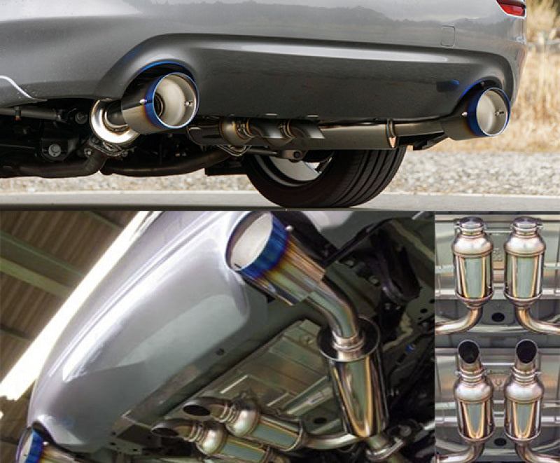 HKS FULL DUAL MUFFLER | Q50
