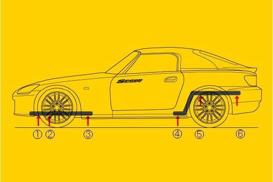 SPOON RIGID COLLAR KIT | HONDA S2000